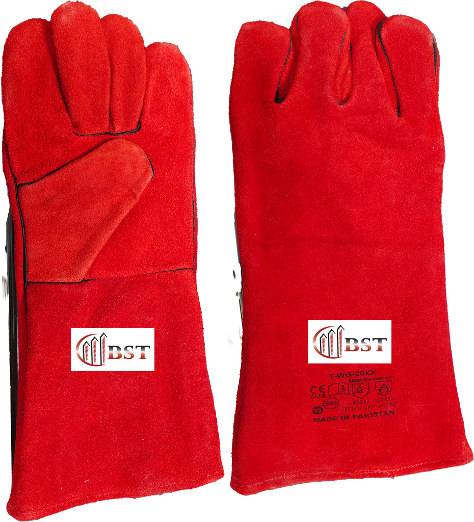 Red Welding Gloves