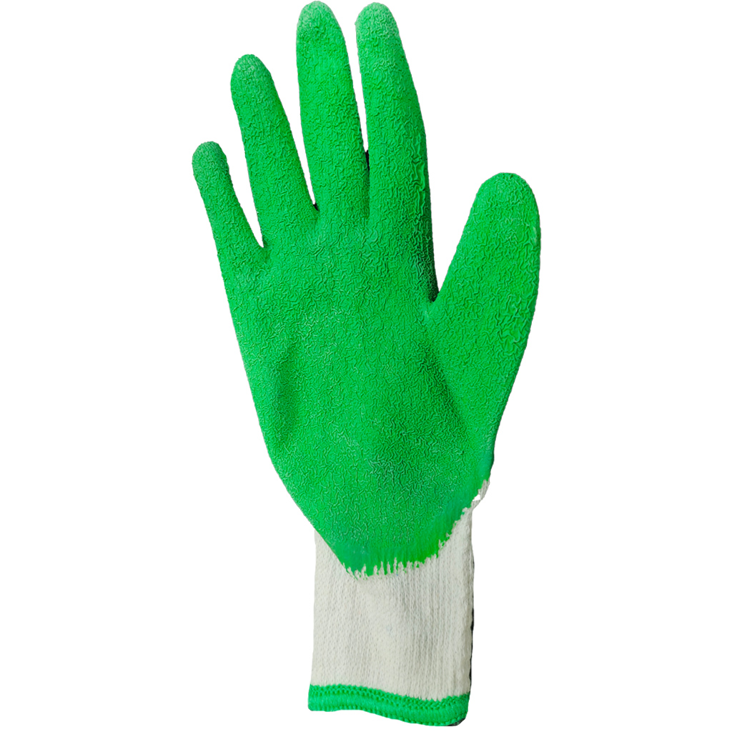 Working Gloves Green Coating